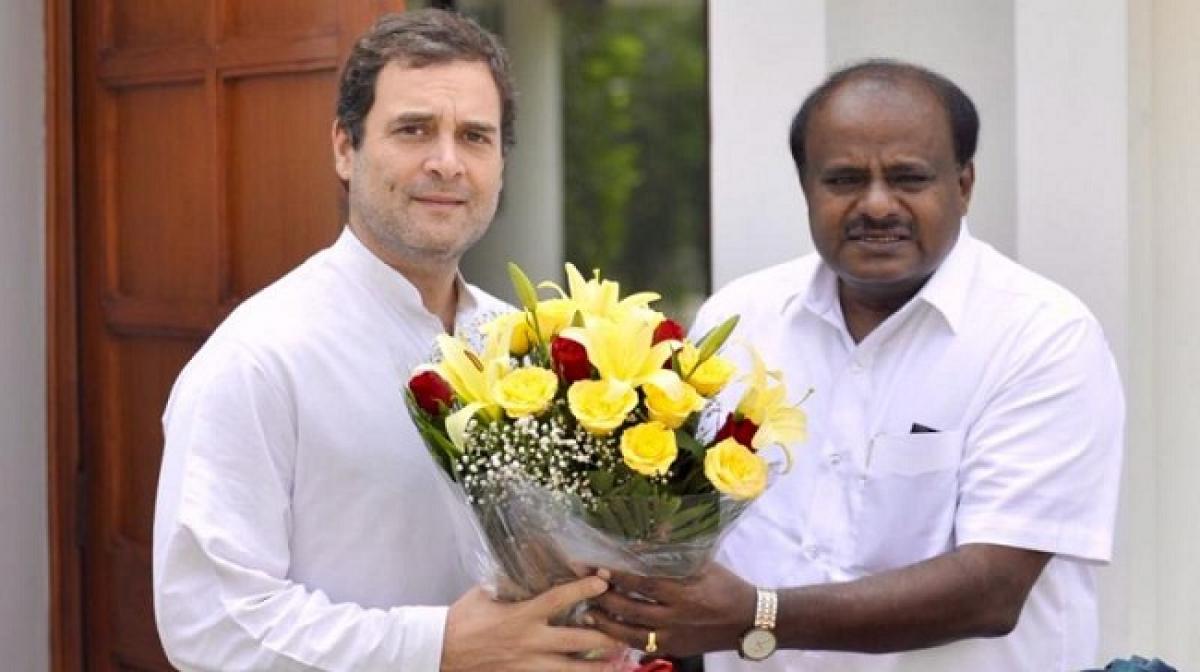 Give nod for Karnataka cabinet expansion: Kumaraswamy urges Rahul Gandhi